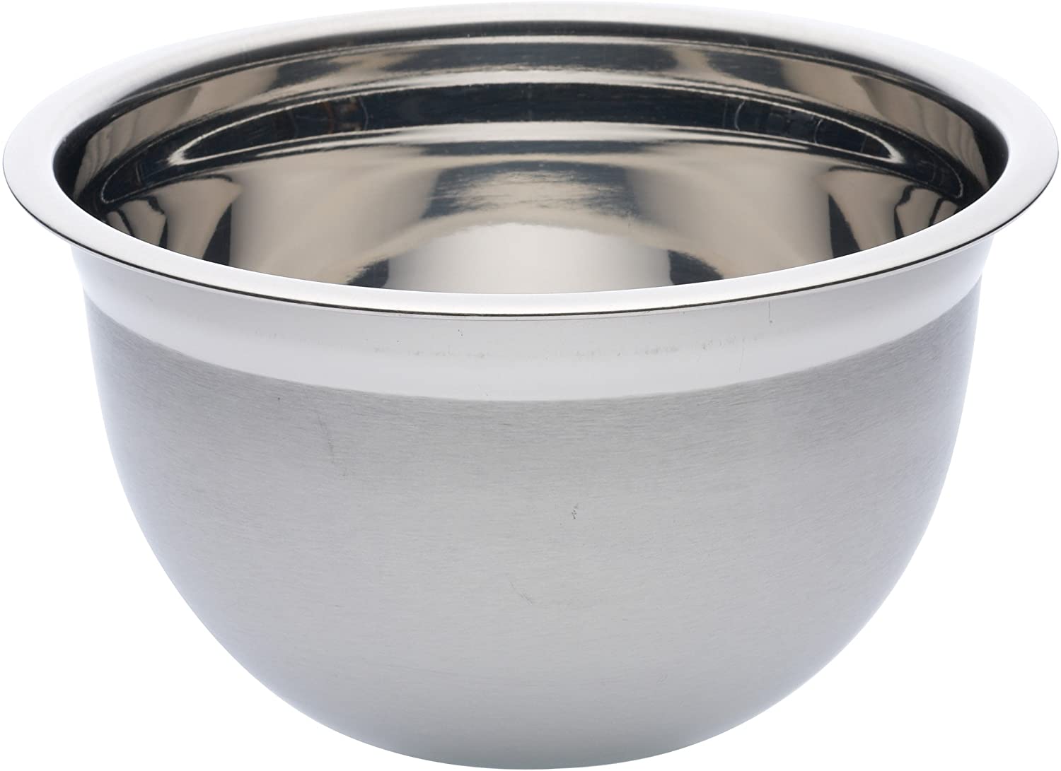 Kitchen Craft Deluxe Stainless Steel 21.5 cm - 2 Litre Round Bowl