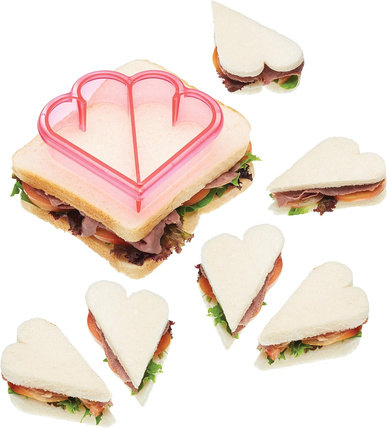 KitchenCraft Kitchen Craft Let\'s Make Train Shaped Sandwich Cutters