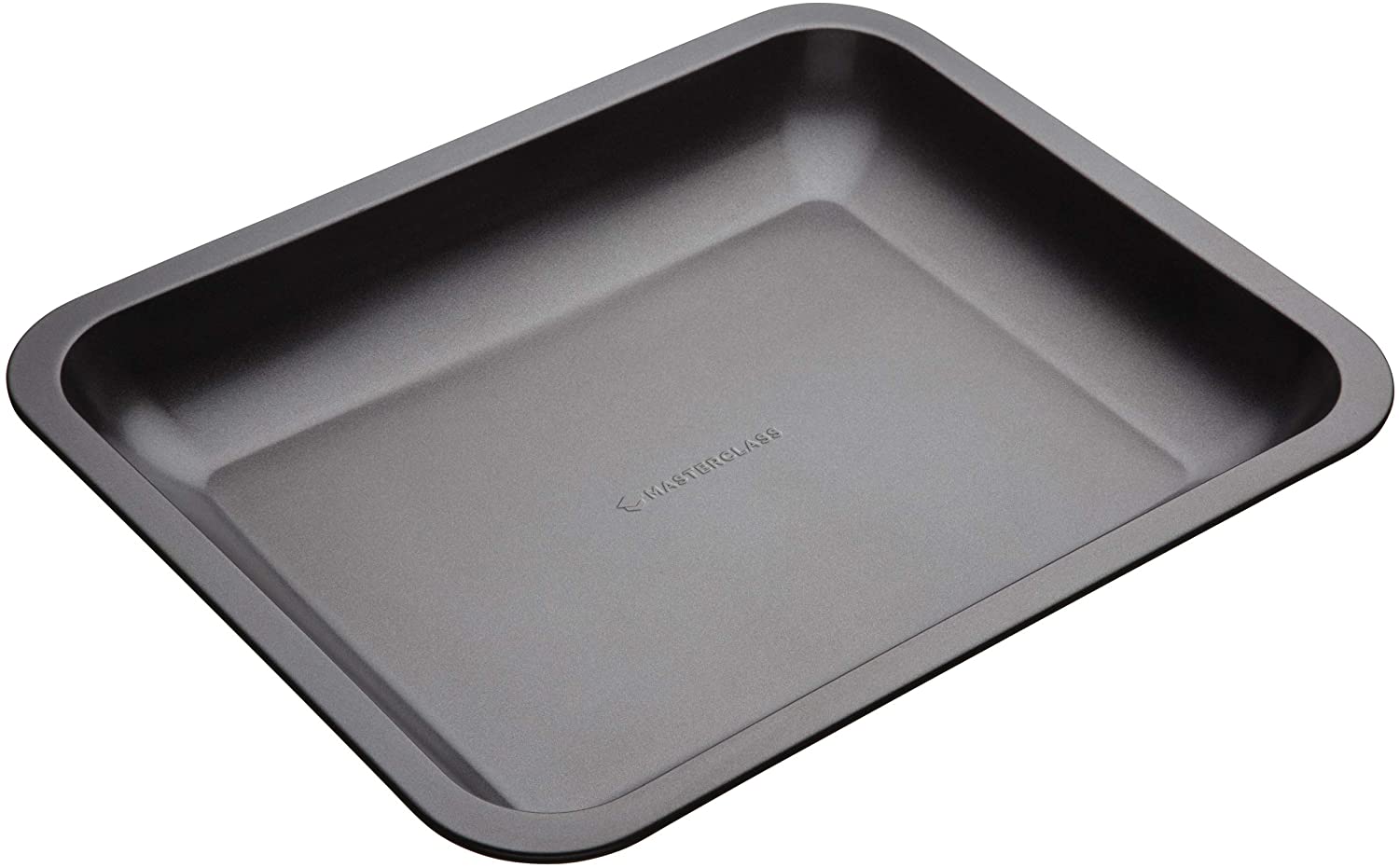 KitchenCraft MasterClass roasting pan with PFOA-free non-stick, robust, 1 mm thick, open, roasted roaster made of carbon steel, 38 x 30.5 x 7 cm