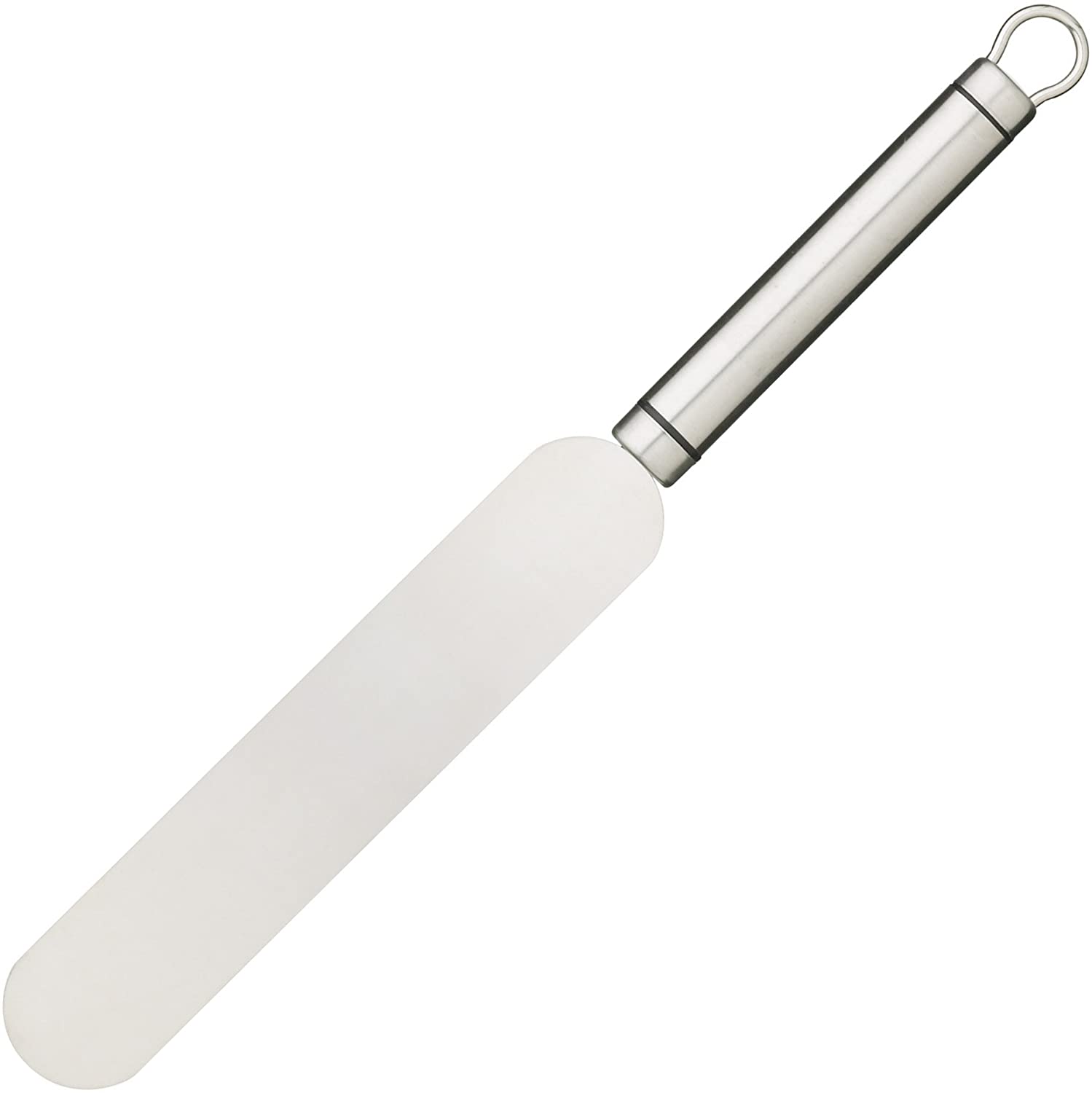 KitchenCraft Kitchen Craft Professional Stainless Steel Long Oval Handled Spatula