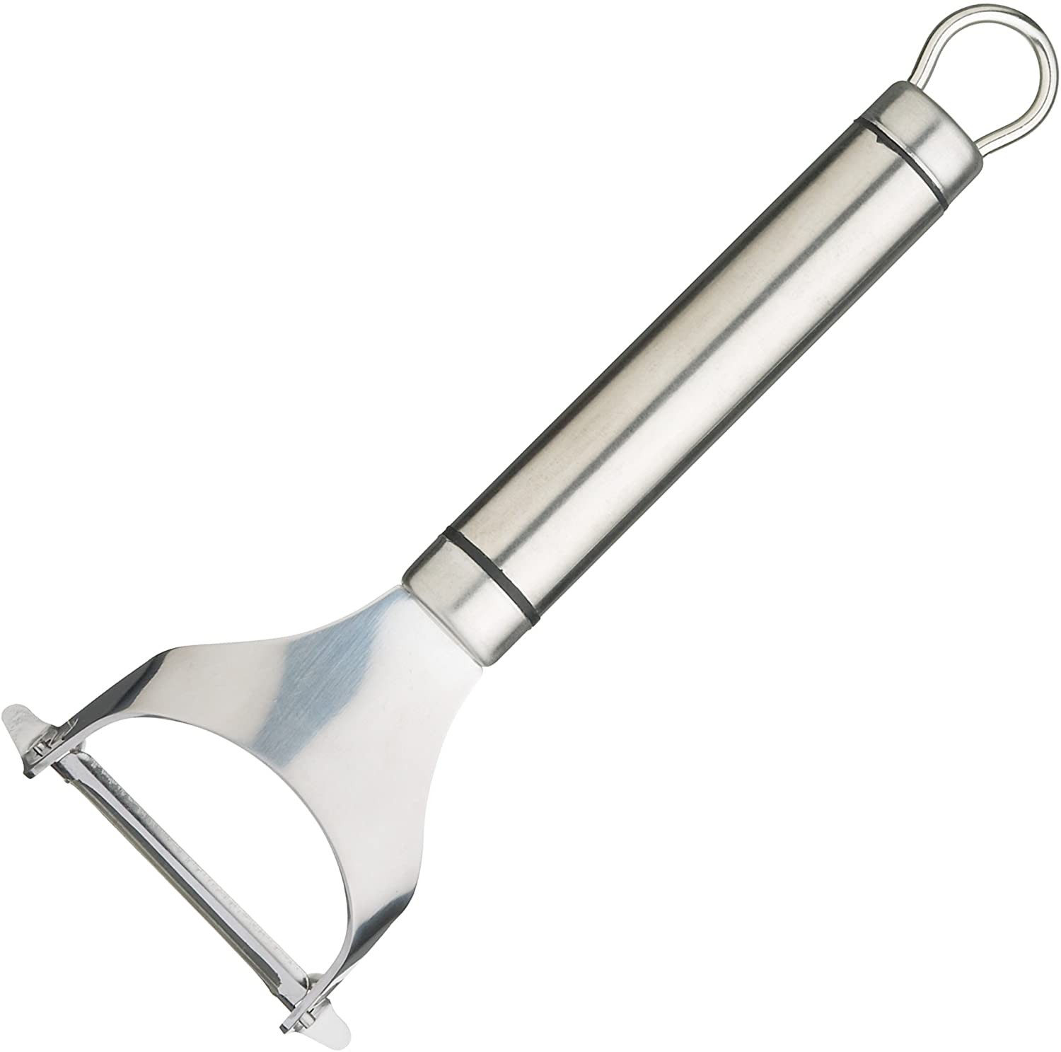 KitchenCraft Kitchen Craft Professional Stainless Steel Short Oval Handled \'Y\' Shaped Peeler