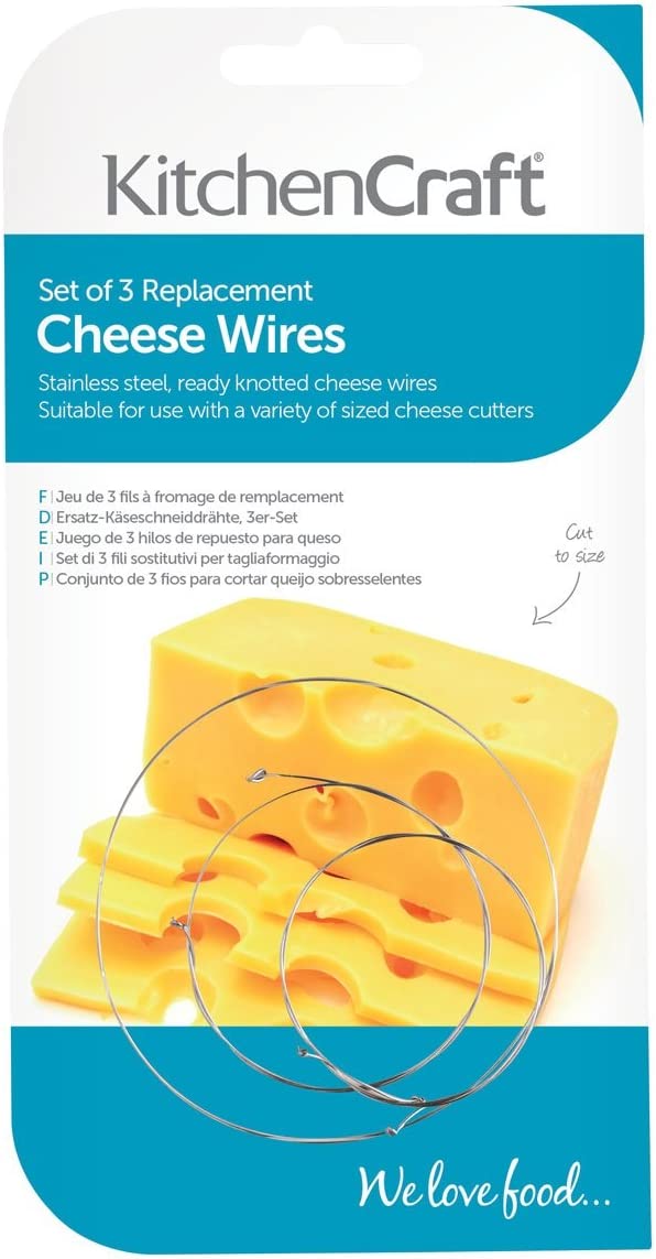 KitchenCraft Kitchen Craft Spare Wire for Cheese Slicer KCCHEESE- set of three
