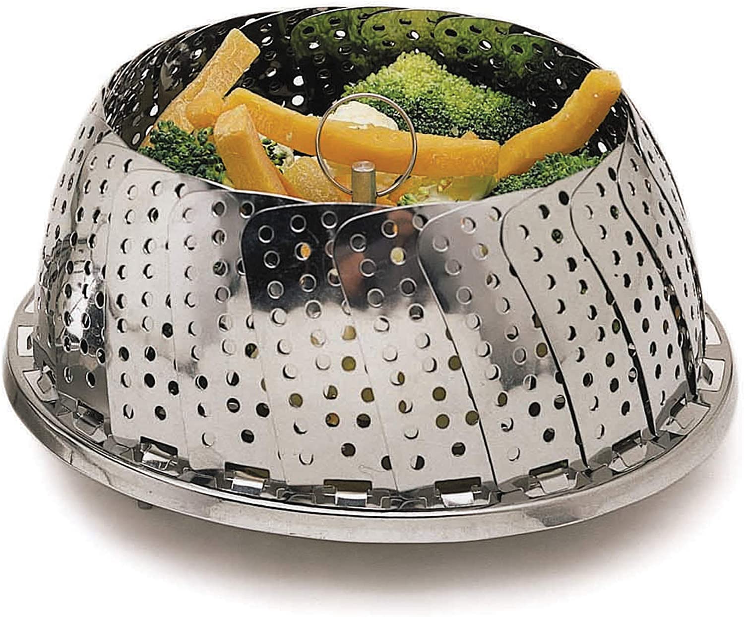 KitchenCraft Kitchen Craft Stainless Steel Collapsible Steaming Basket 28cm