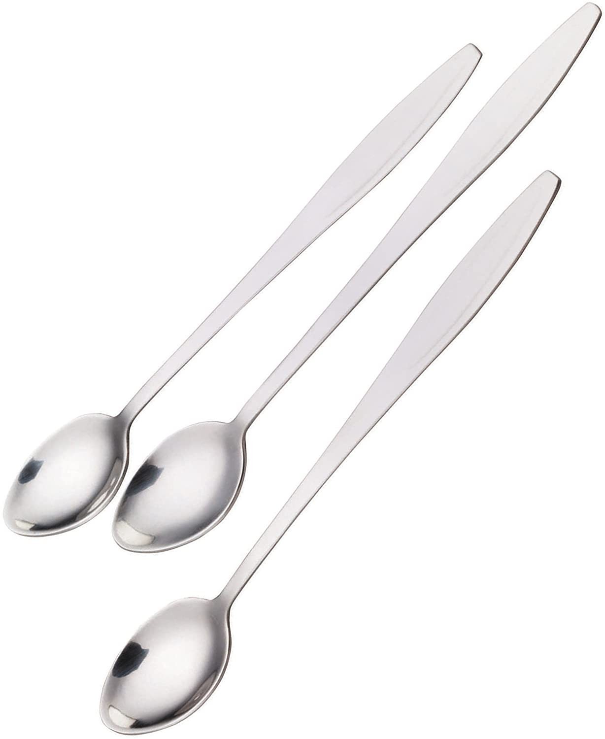 KitchenCraft Kitchen Craft Stainless Steel Ice Cream/Soda Spoons- set of three