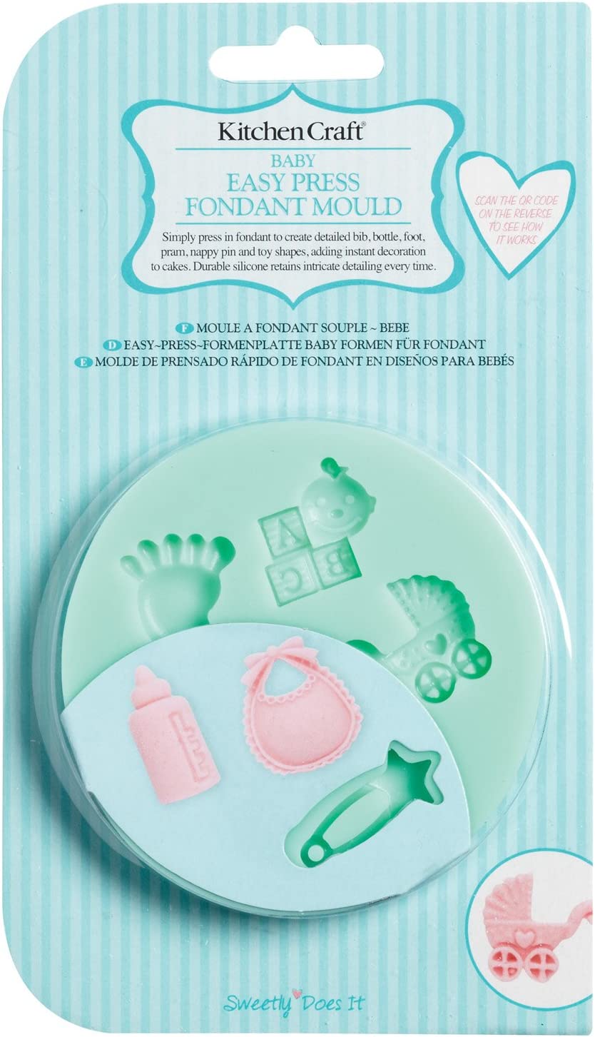 Kitchen Craft Sweetly Does It Baby Silicone Fondant Mould