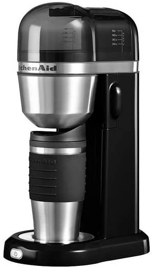 KitchenAid 5KCM0402EOB Coffee Machine, Black