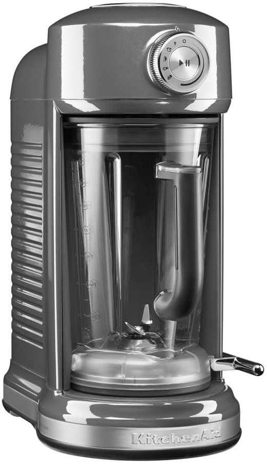 KitchenAid 5KSB5080EMS 5KSB5080 Magnetic Drive Blender Medallion Silver Stainless Steel