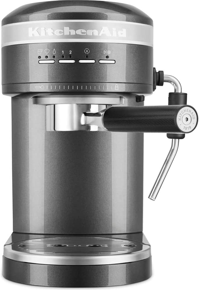 KitchenAid Artisan 5KES6503EMS Espresso Machine 5KES6503 Silver Metal Case Coffee Machine