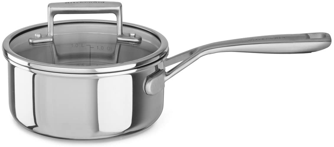 KitchenAid KC2T15EHST Cooking Pot Stainless Steel 16 x 16 x 8 cm Silver