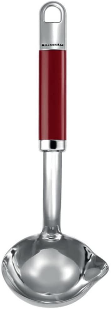 KitchenAid KGEM2101ER Stainless Steel Serving Fork, Red, 25 x 7 x 7 cm