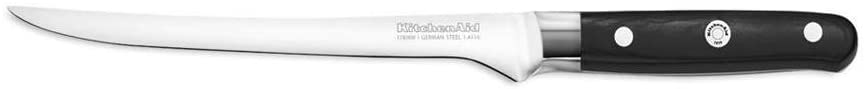 KitchenAid KKFTR7FLWM Filleting Knife – Stainless Steel Silver/Black 17 * 13 * 2 cm