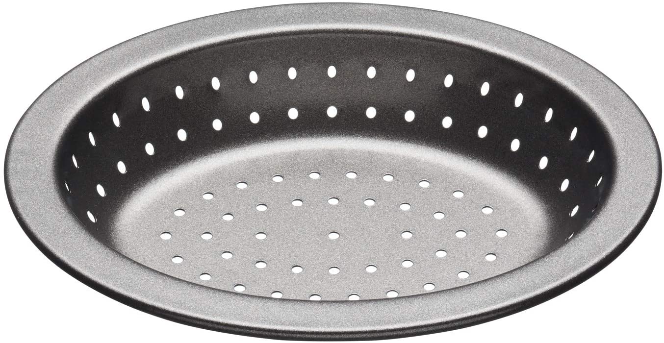 KitchenCraft masterclass Master Class-Crusty Bake Casserole Dish 13.5 cm, Carbon Steel, Grey, 28 x 18 x 18 cm