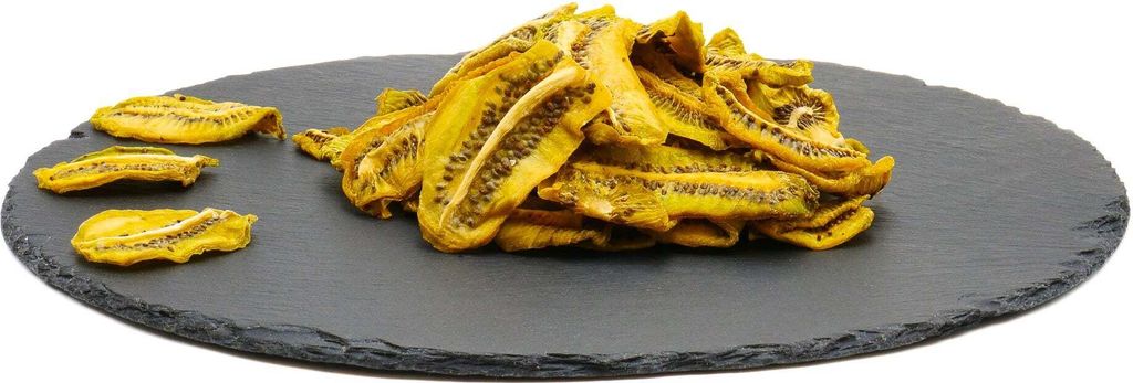 Kiwi slices (dried, natural): 1000g Size: 1000g