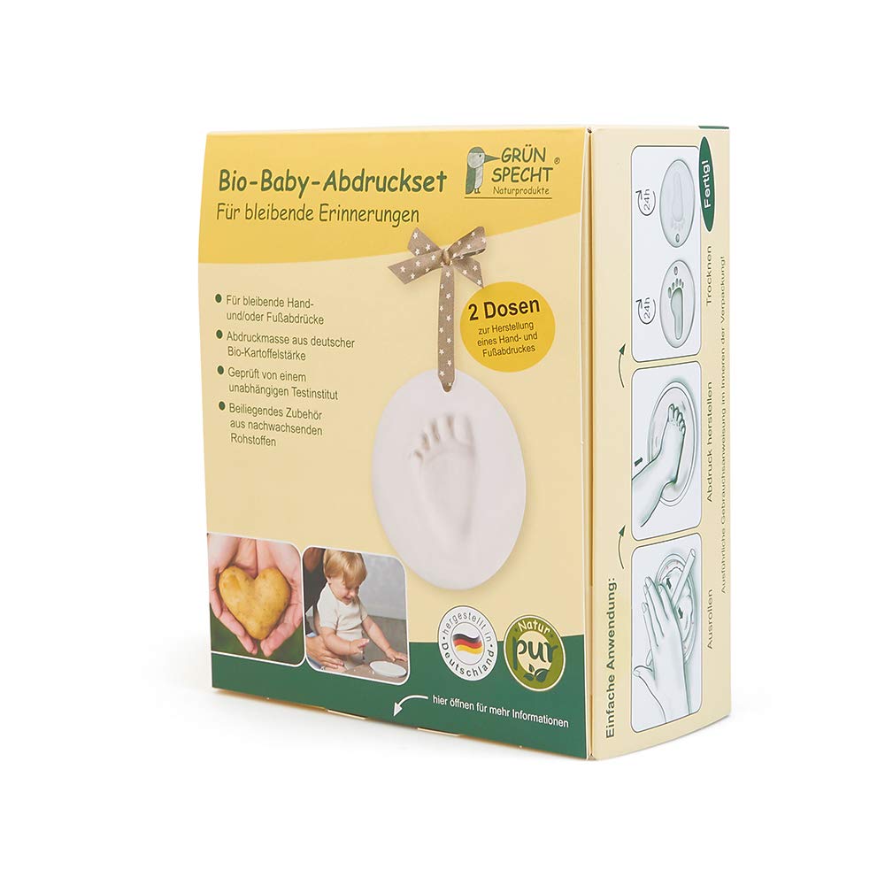 Grünspecht Organic Baby Imprint Set