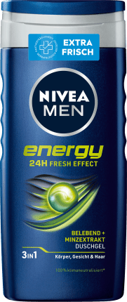 NIVEA MEN Shower Energy, 250 ml