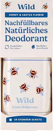 Deodorant stick Honey & Cactus Flower + refill pack, 40 g