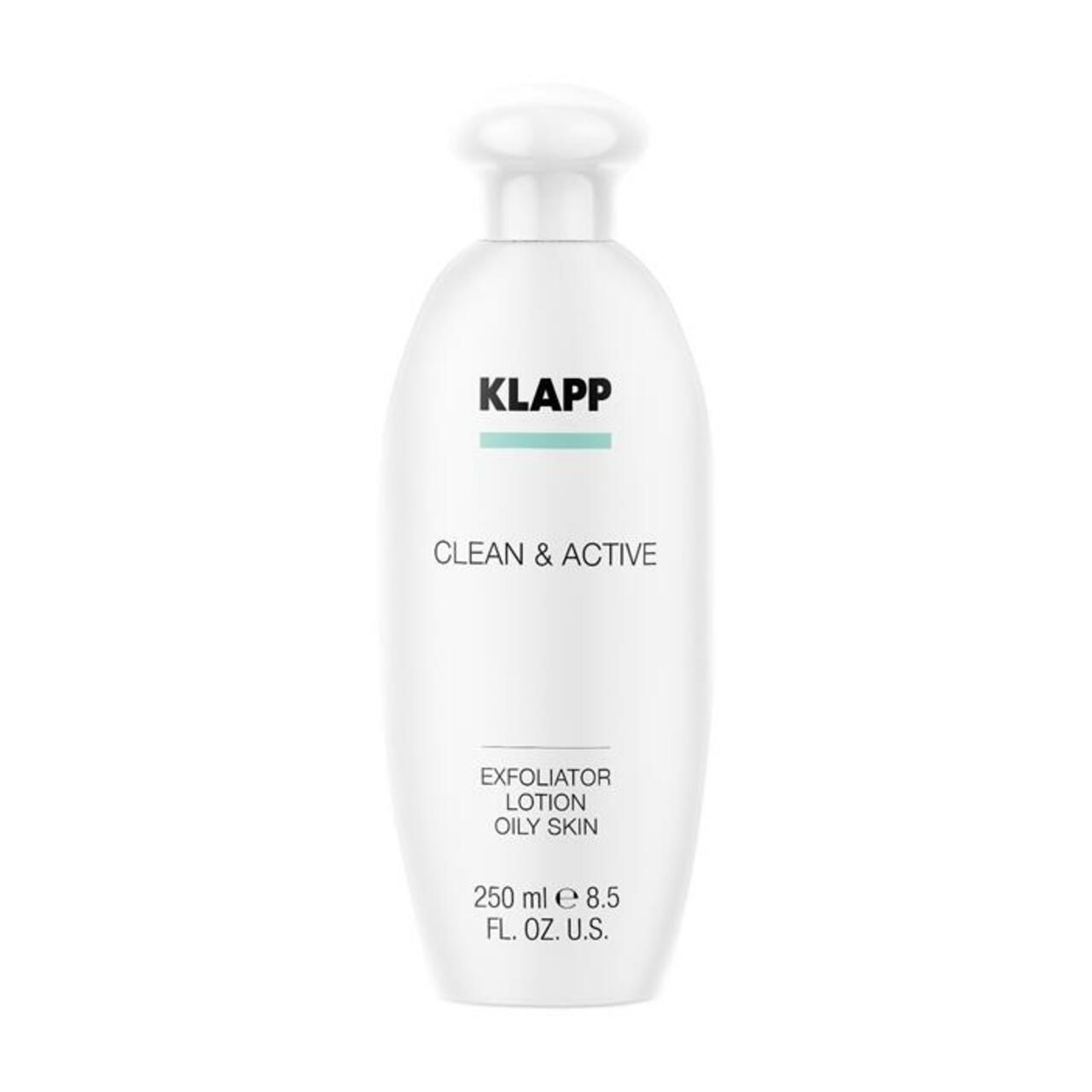 Klapp, Clean & Active Exfoliator Lotion Oily Skin