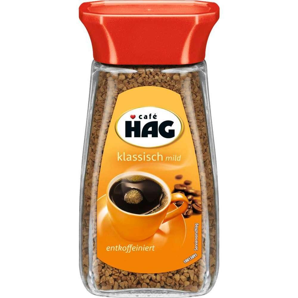 Classic/mild instant coffee, decaffeinated