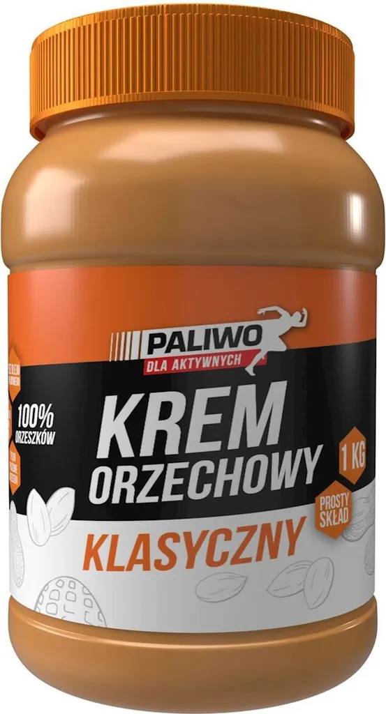 KLASSISCHE ERDNUSSCREME 100 % OHNE ZUSATZ VON SALZ UND ZUCKER 1 kg - KRAFTSTOFF FÜR AKTIVE MENSCHEN