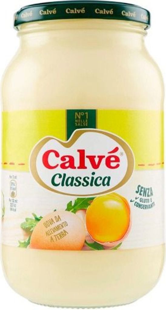 Klassische Mayonnaise im Glas 214g - Calve