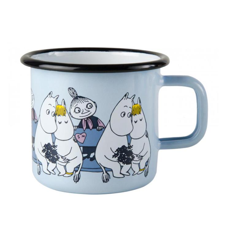 Little My, Moomin And Snork Maiden Enamel Mug