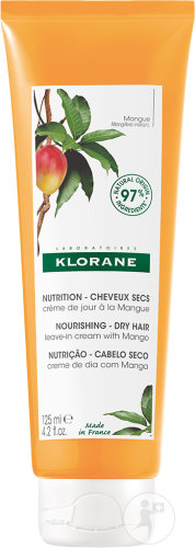 Klorane Day Cream Mango Dry Hair Tube 125ml