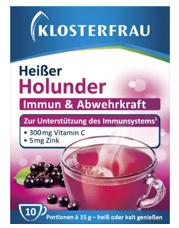 Klosterfrau Broncholind Hot elderberry Dietary supplements