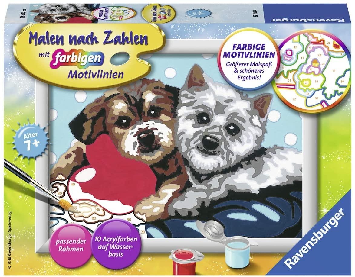 Ravensburger Paint By Numbers, Multi-Coloured