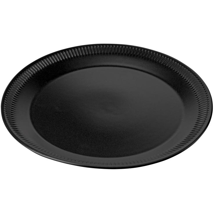 knabstrup-keramik Knabstrup Dinner Plate Black
