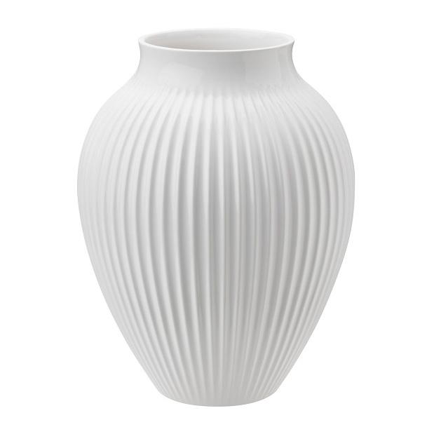 knabstrup-keramik Knabstrup Vase Fluted 20Cm