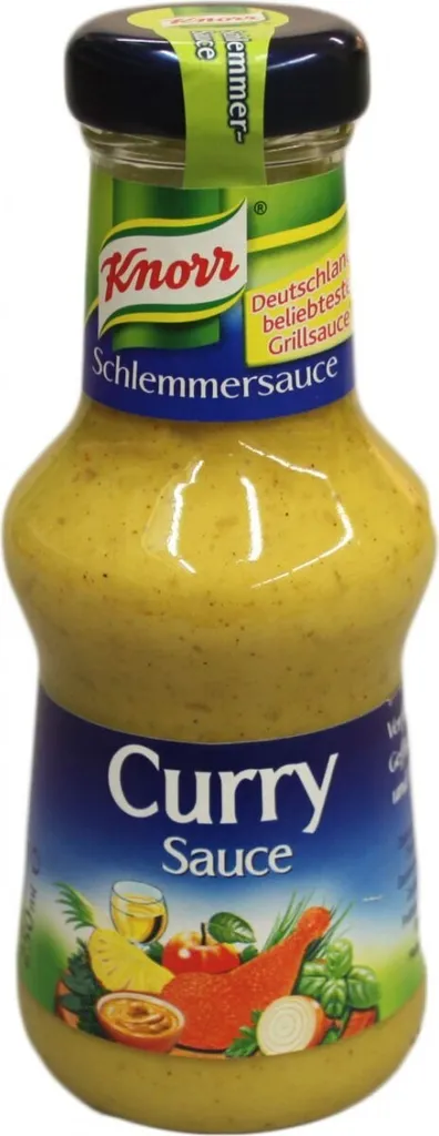 Knorr Curry Sauce fruity fresh perfect with poultry and rice 250ml