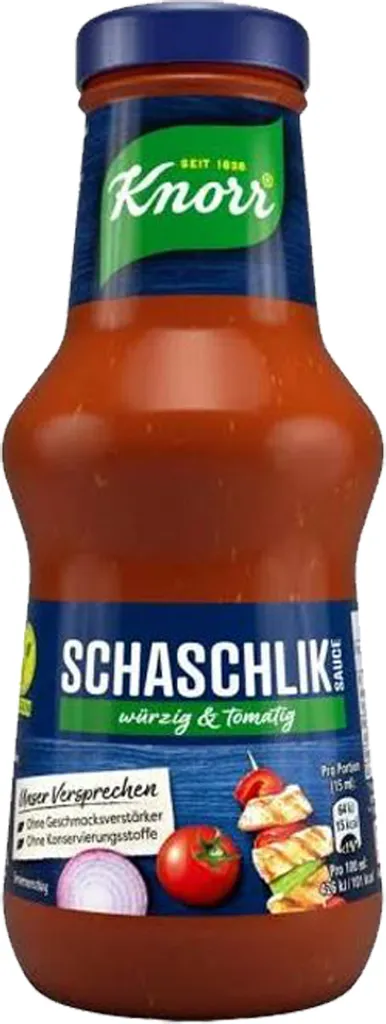 Knorr Shashlik Sauce spicy and tomatoey, perfect with meat 250ml