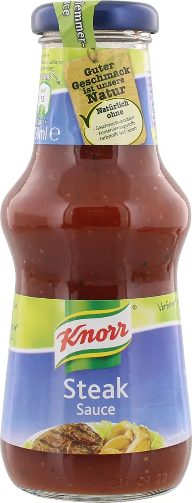 Knorr - Schlemmersauce Steak Sauce, mildly spicy tomato sauce - 250ml