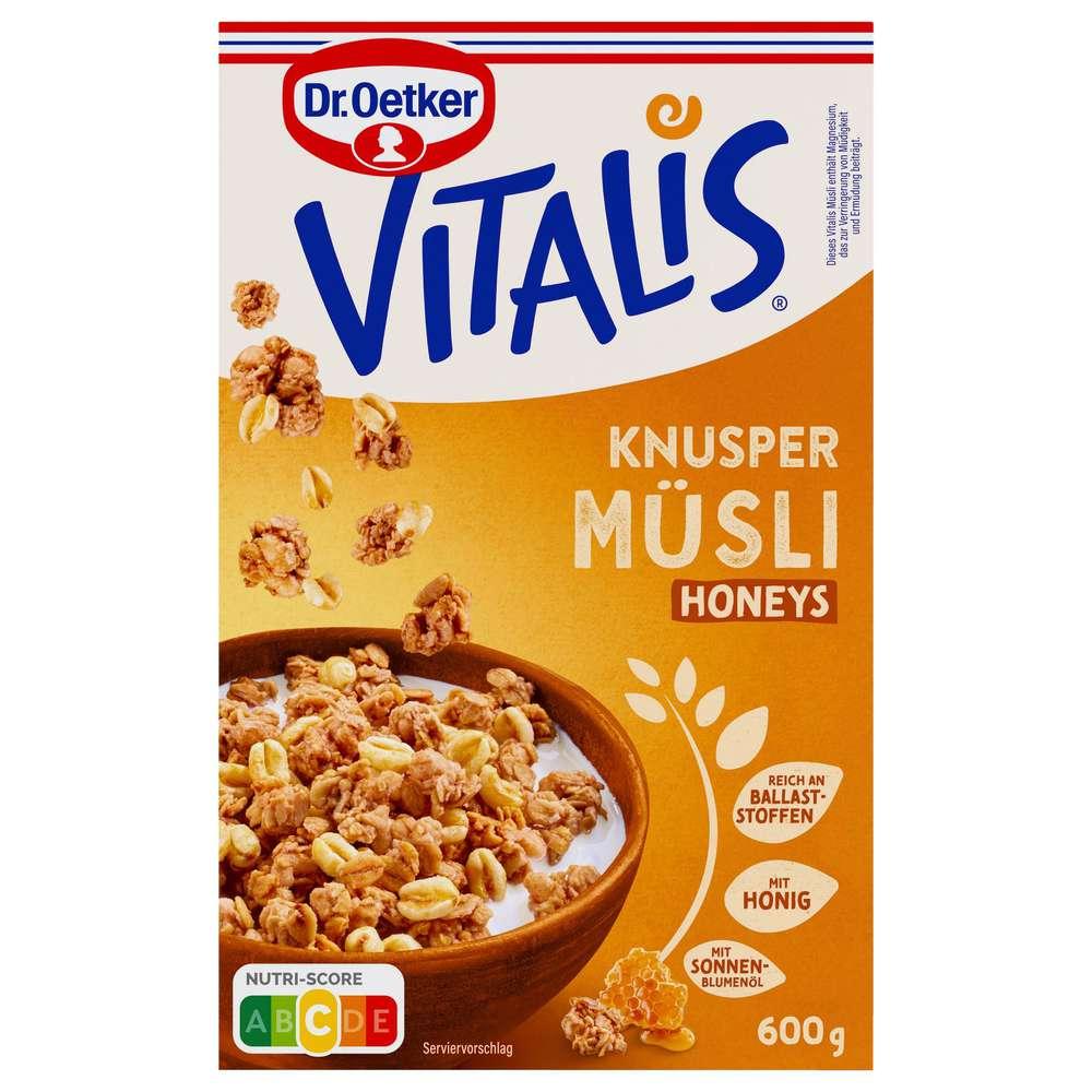 Crunchy muesli Vitalis, Honeys