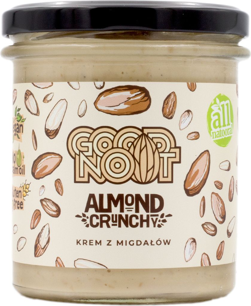 KNUSPRIGE MANDELCREME 300 g - GUTE NOOT
