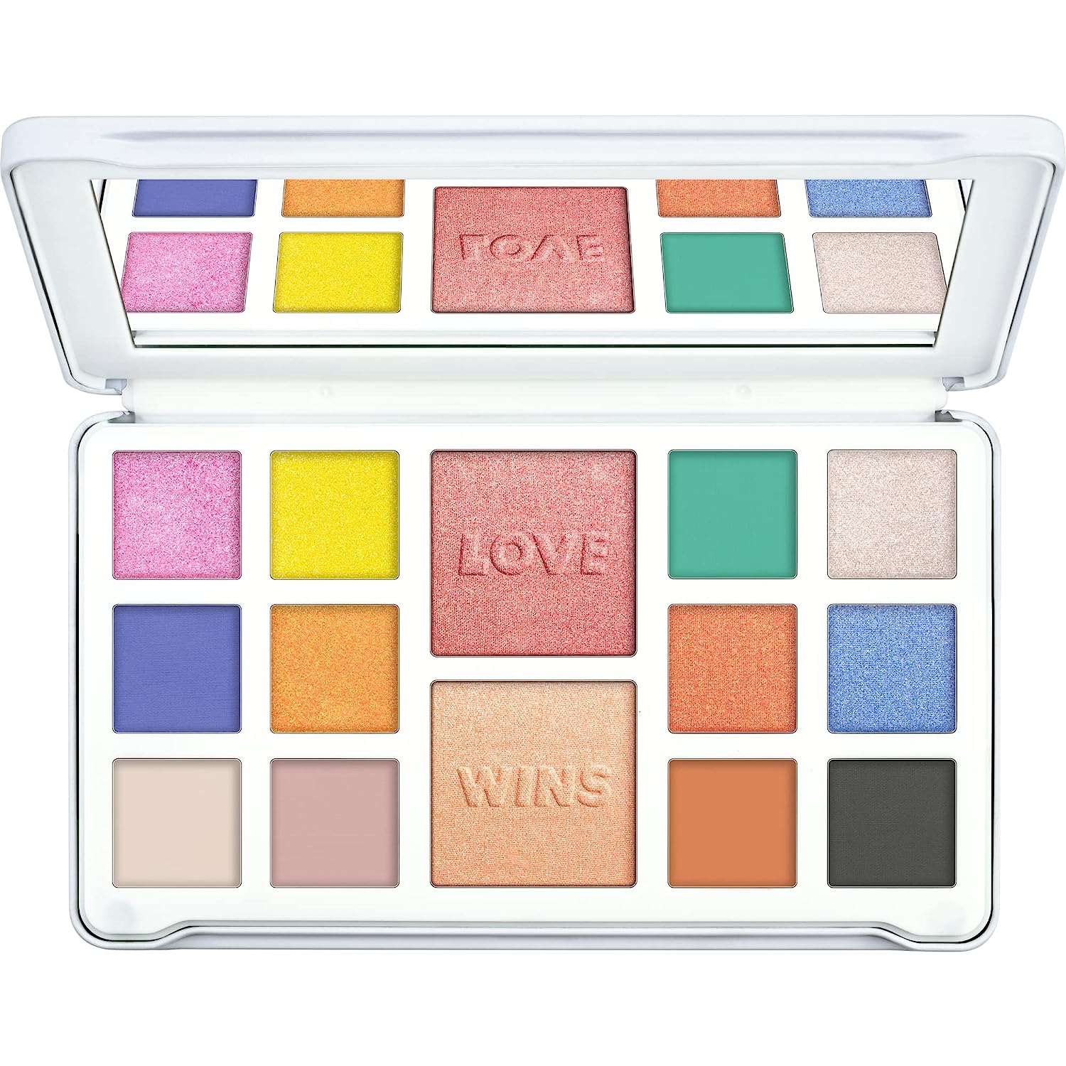 Catrice WHO I AM Eyeshadow & Face Palette, No. C01, Multicoloured, 14 Colours, Express Result, Shimmering, Vegan, No Microplastic Particles, Nanoparticles Free, No Perfume, Pack of 1 (23.8 g)