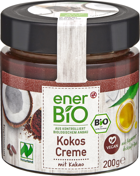 Kokos Creme mit Kakao