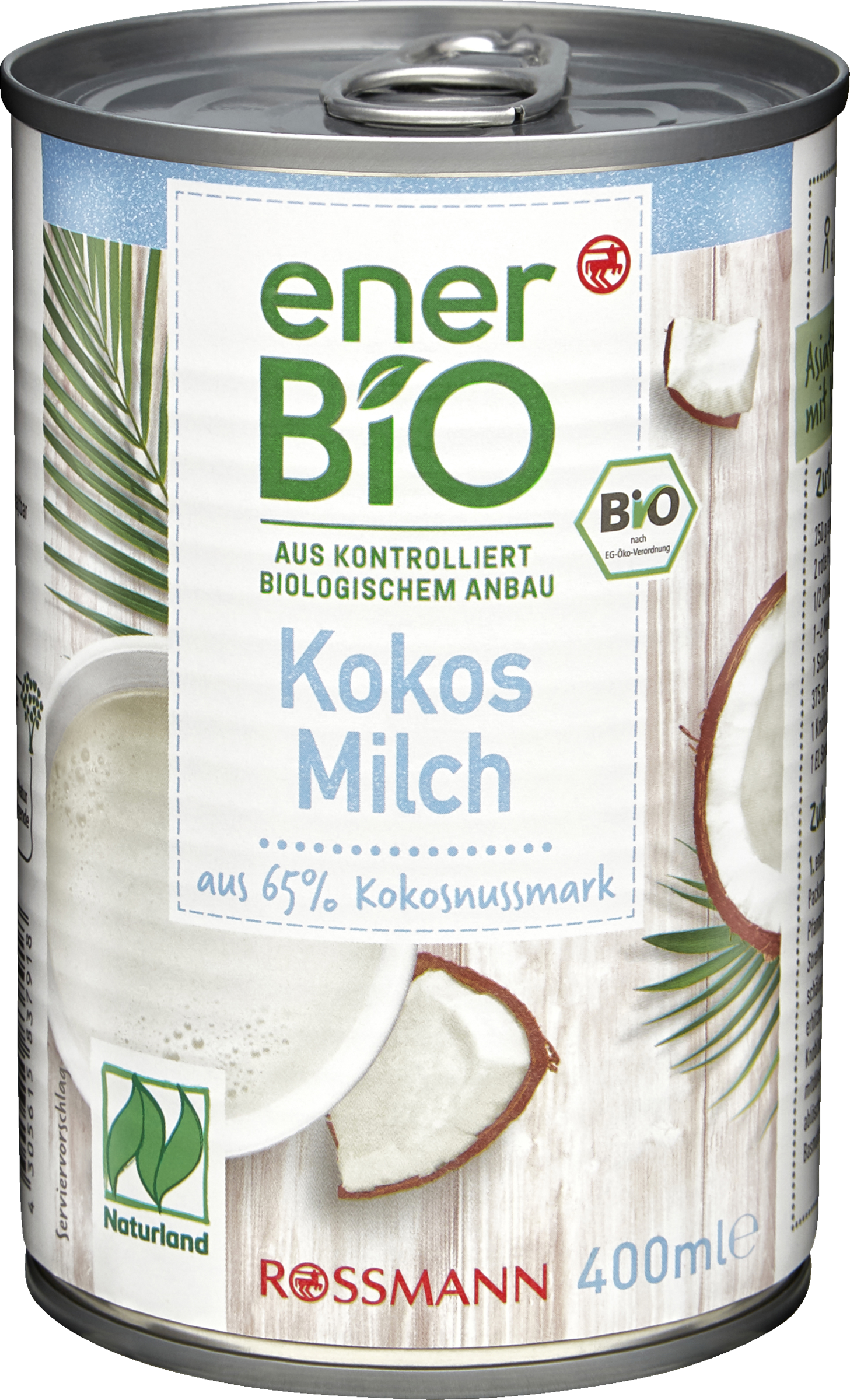 enerBiO Coconut milk Naturland