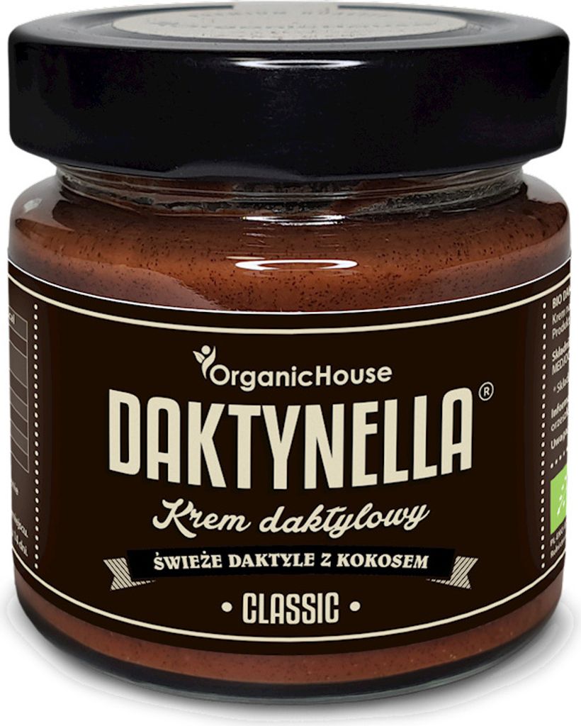 KOKOSNUSS- UND DATTELCREME KLASSISCH GLUTENFREI190 g - ORGANICHOUSE (DATTE)