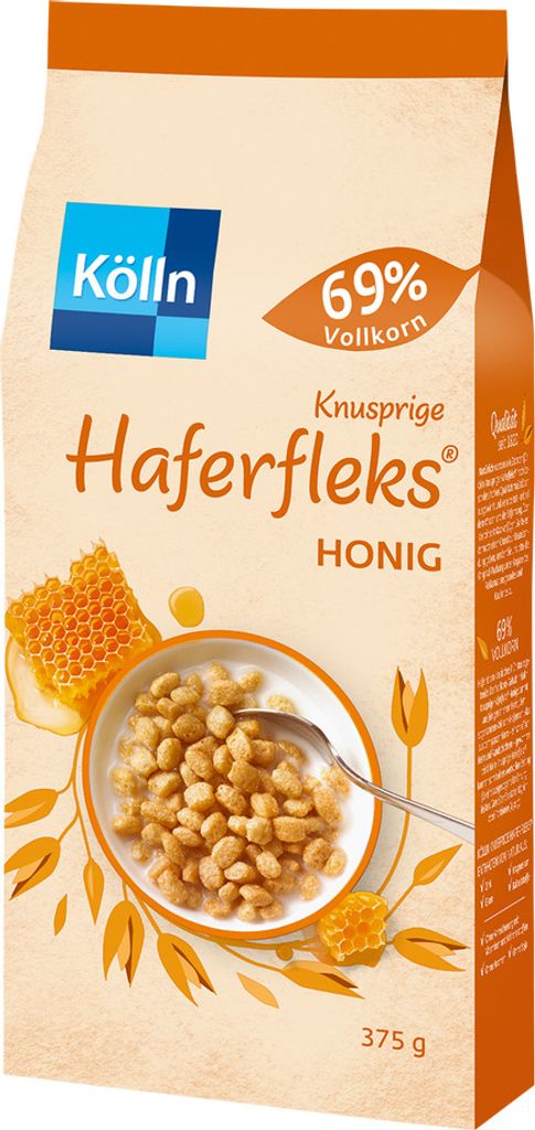 Kölln Haferfleks® Honig, 375g