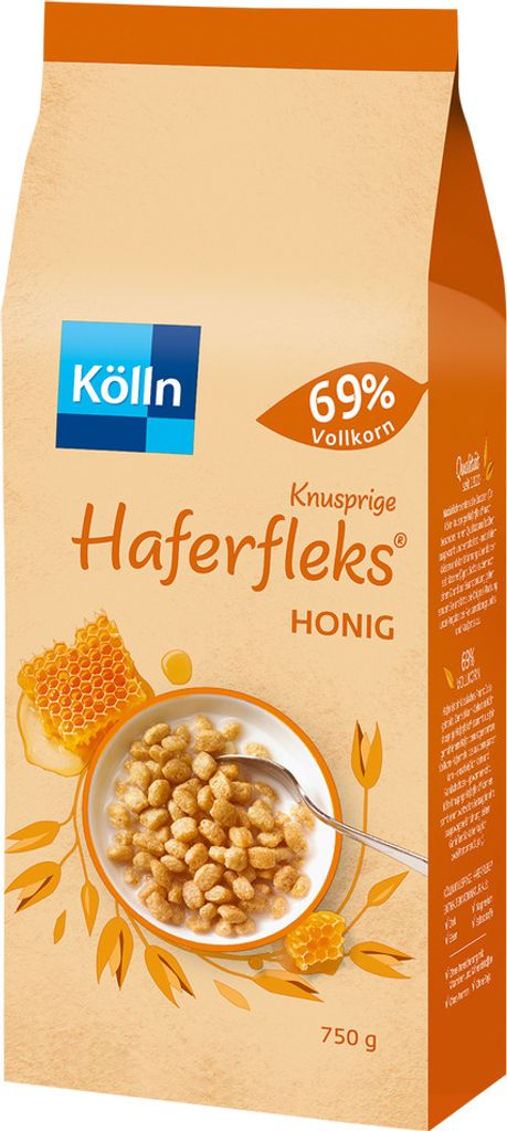 Kölln Haferfleks® Honig, 750g