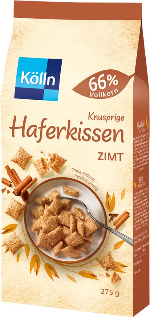Kölln Haferkissen Zimt 6x275g Sparpaket