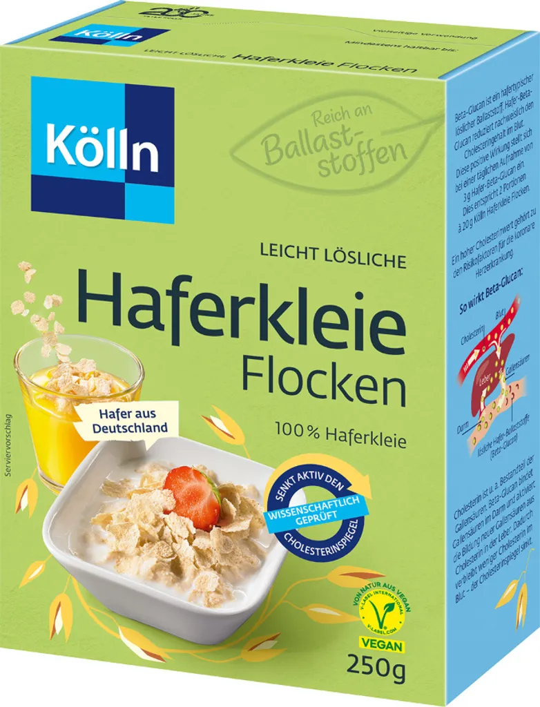Kölln Haferkleie Flocken 250g