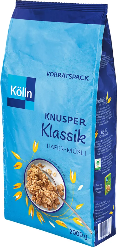 Kölln Knusper Klassik Müsli 2,0 kg