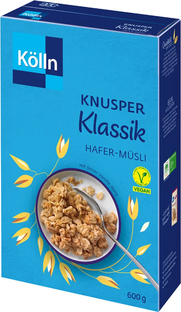 Kölln Knusper Klassik Müsli 600,0 g