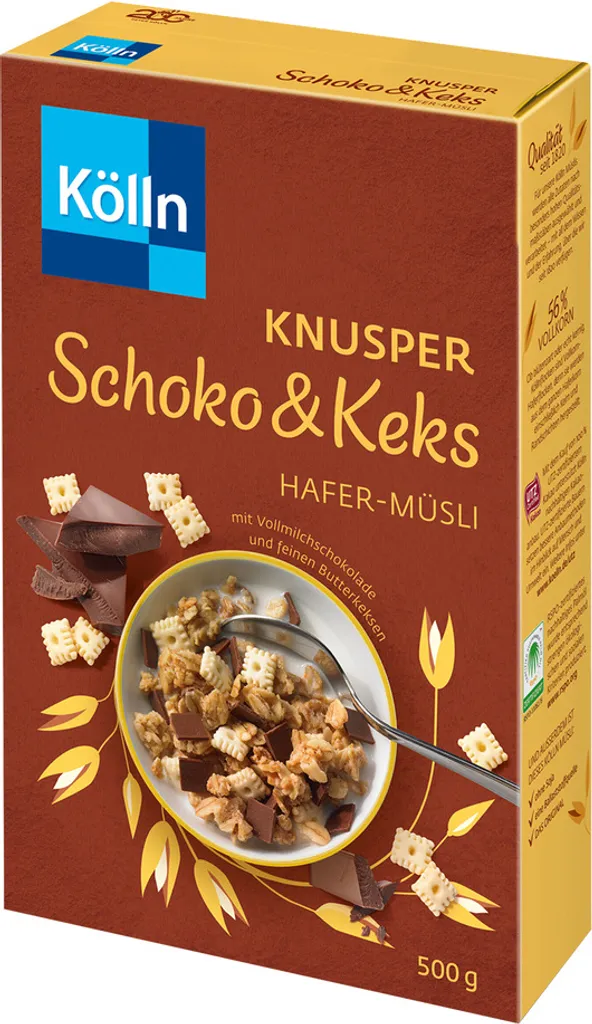 Kölln Müsli Knusper Schoko & Keks 500 g