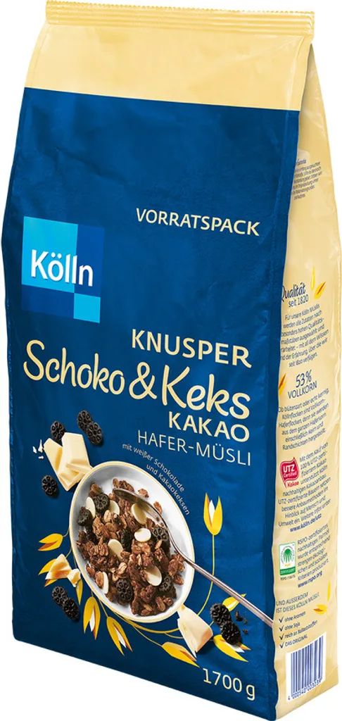 Kölln Schoko & Keks Kakao Müsli 1,7 kg