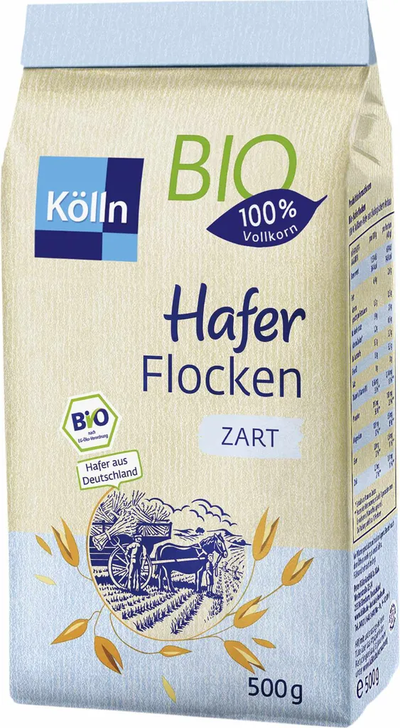 Kölln zarte Haferflocken 500,0 g