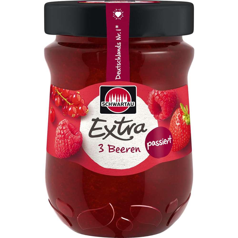 Extra jam, 3 seedless berries