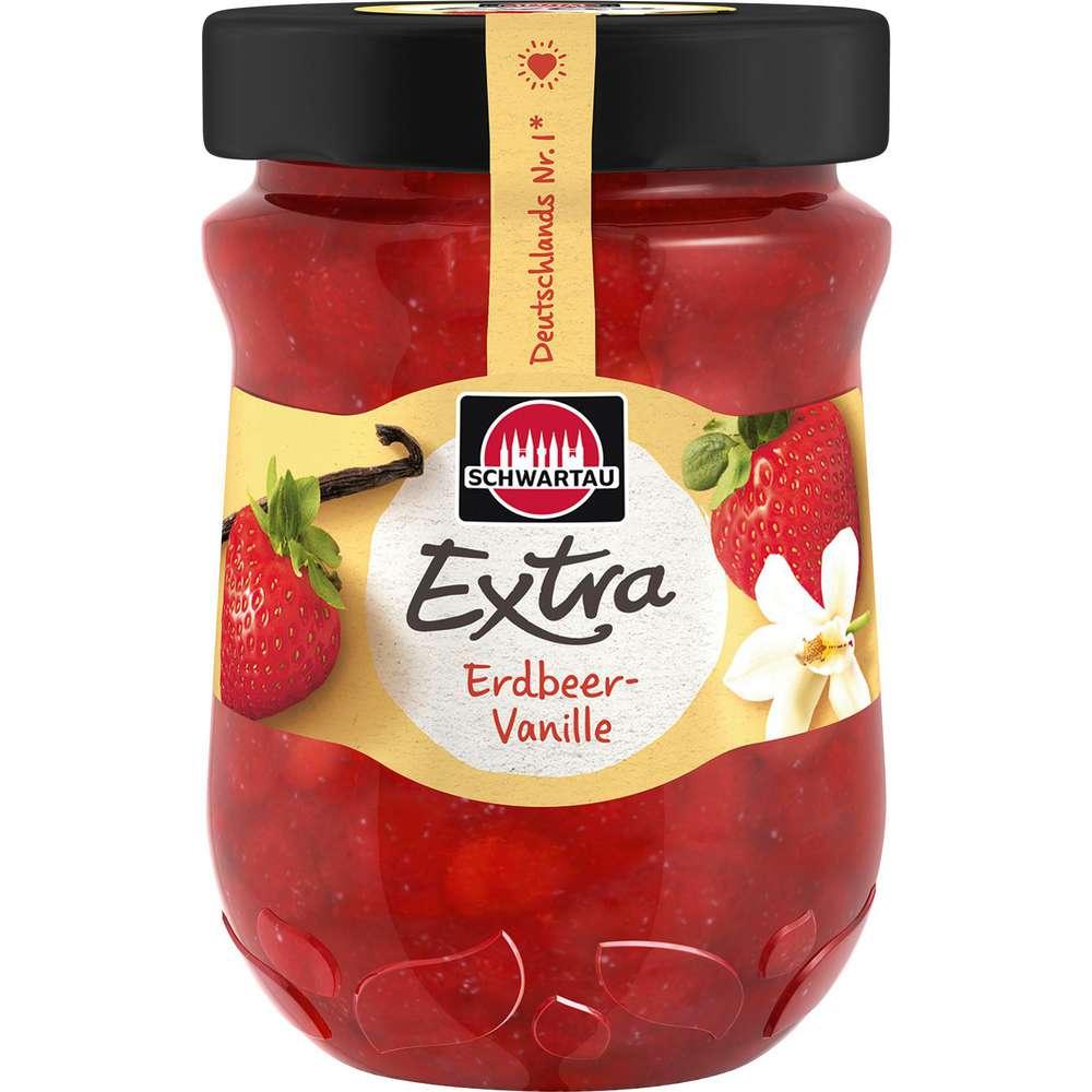 Extra jam, strawberry/vanilla